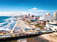 Atlantic City has resturants, shows and of course the casinos to explore 